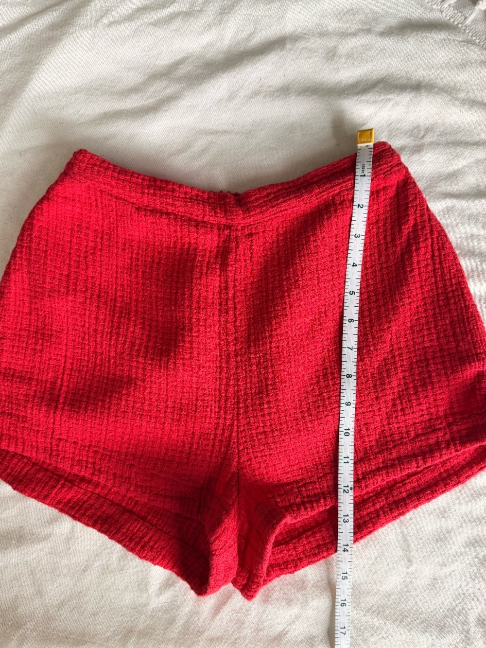 XS Red Free People Free-est Shorts